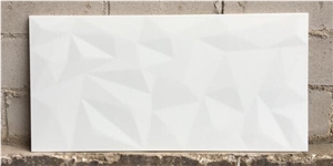 solid white glazed ceramic bathroom floor tile kichen wall 